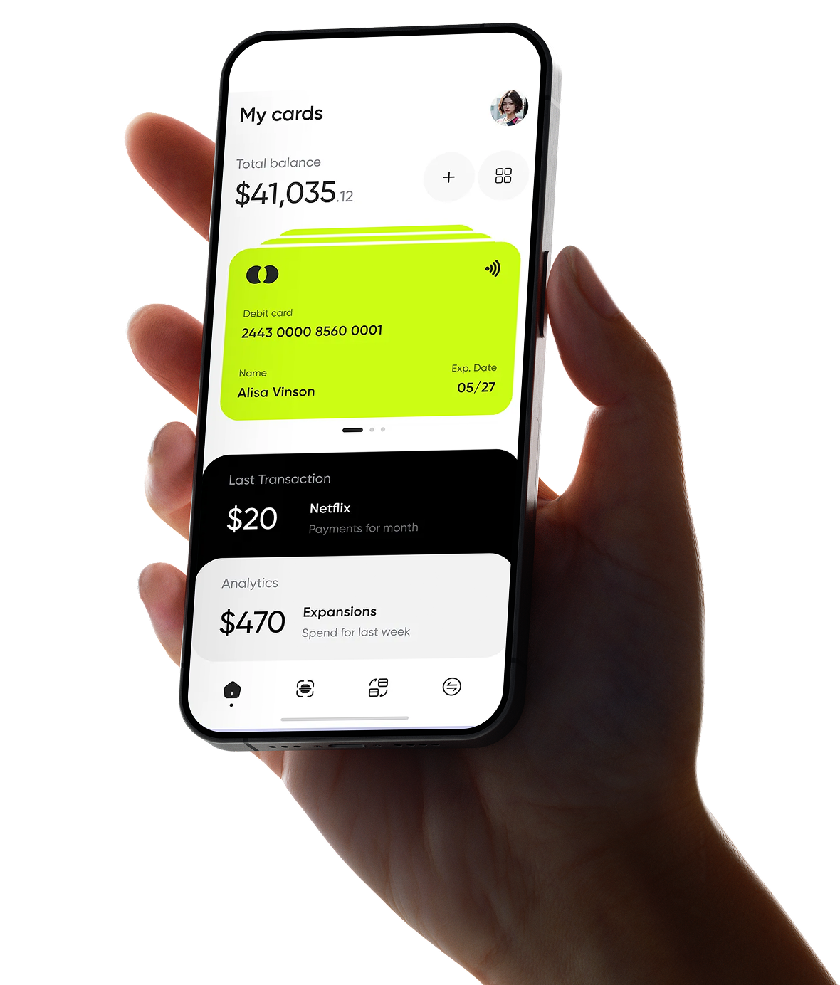 Smartphone displaying an AI WhatsApp chatbot conversation